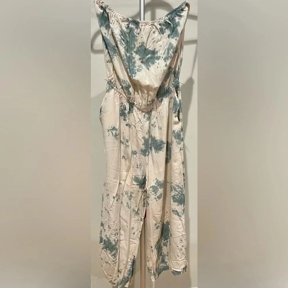 Aakaa woman’s strapless, tie-dye jumpsuit Size S - Picture 3 of 9